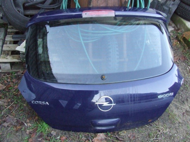 Opel Corsa D csomagtrajt ajt 3 ajts csomagtr