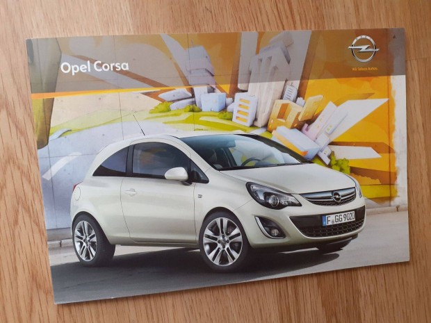 Opel Corsa (D) prospektus - 2012, magyar nyelv