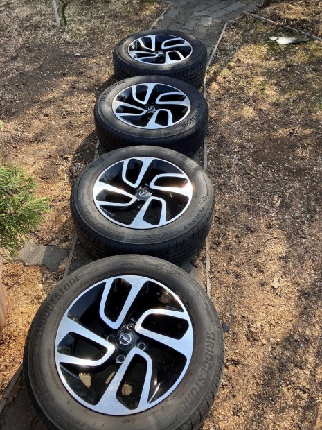 Opel Crossland X 16 colos alufelni Bridgestone 205/60 R16 ny�ri gumi