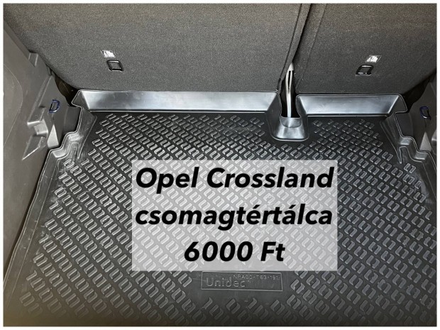 Opel Crossland csomagtértálca