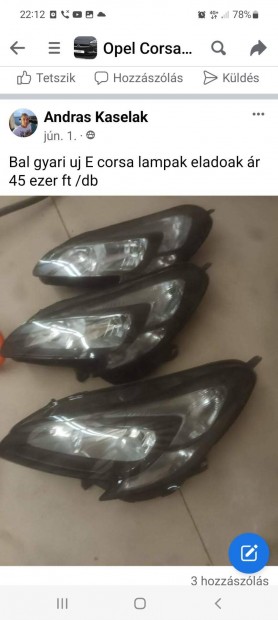 Opel E corsa lmpa
