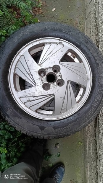 Opel GSI alufelni szett téli gumikkal