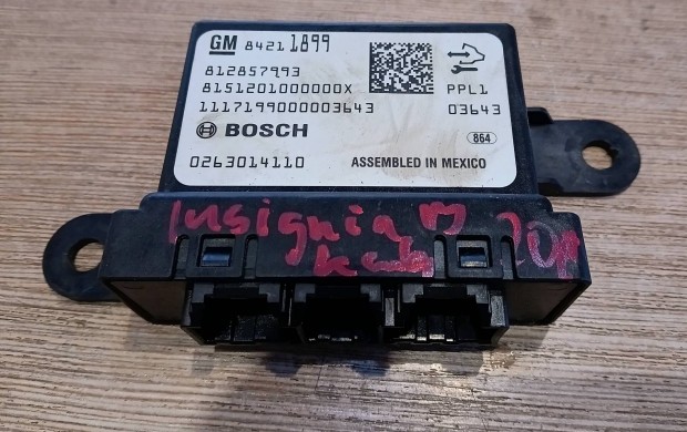 Opel Insignia B  parking szenzor vezrl (84211899)