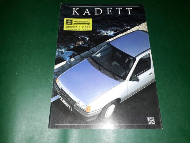 Opel Kadett 1987 prospektus