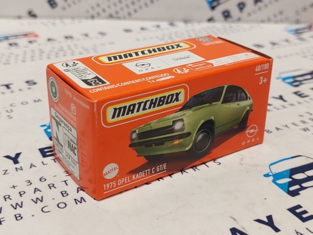 Opel Kadett C GT/E (1975) - 40/100 - -  Matchbox - 1:64