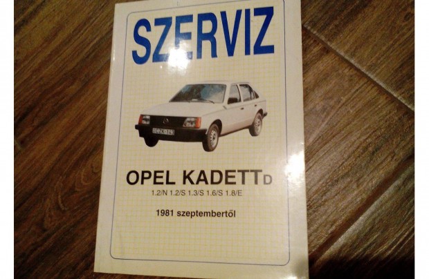 Opel Kadett D javtsi karbantartsi knyv