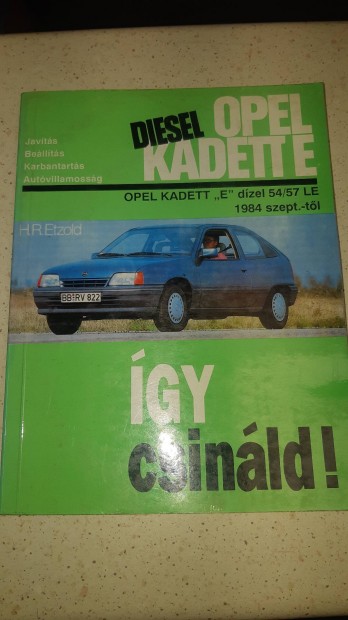 Opel Kadett E szerelsi segd knyv