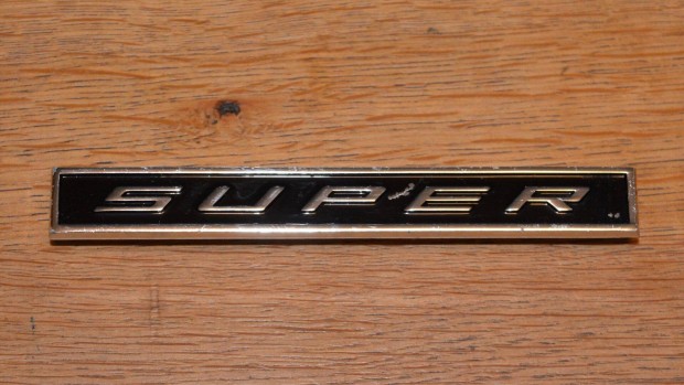 Opel Kadett Rekord - Super - felirat eredeti gyri emblma