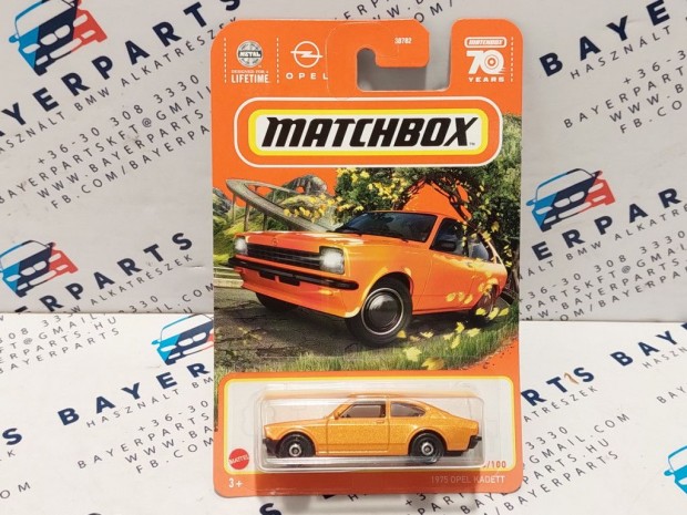 Opel Kadett (1975) - 2023 73/100 - hossz krtys -  Matchbox - 1:64