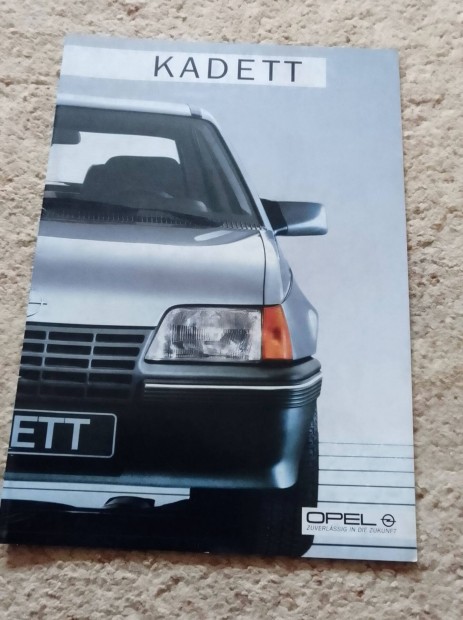 Opel Kadett (1986) prospektus, katalgus.
