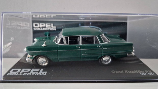 Opel Kapitn P2 Polizei 1:43 1/43 modell Collection kisaut rendr