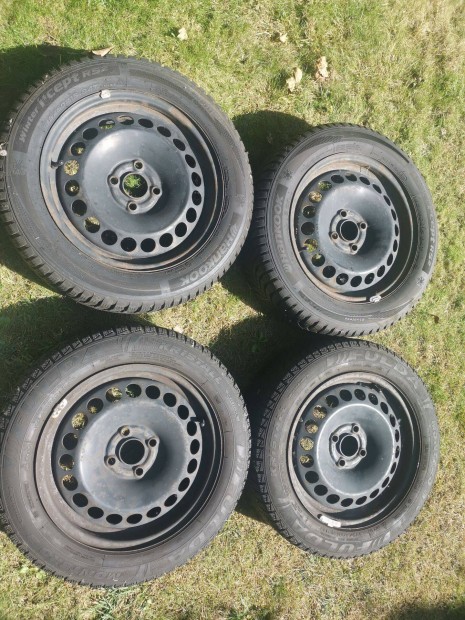 Opel Lemezfelni 4x100as 185/60R15 Tligumival