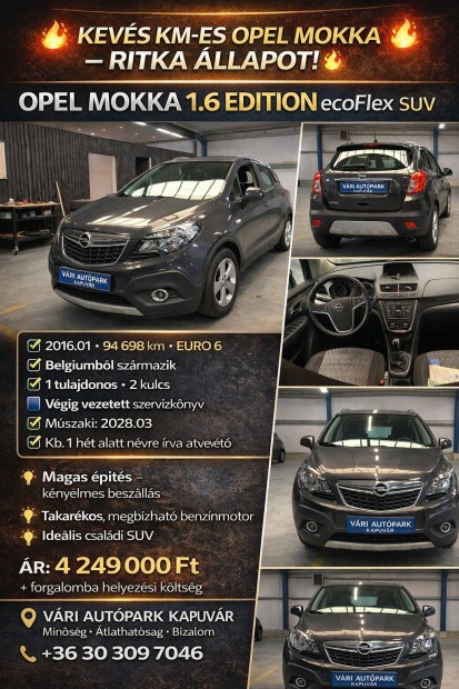 Opel MOKKA 1.6 Drive Start-Stop EURO6 94.698km-...