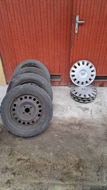 Opel Meriva A felni + dsztrcsa + csavarok