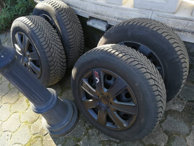 Opel Meriva B 1, 4 lemezfelni garnitúra gumival 6,5-j15 "