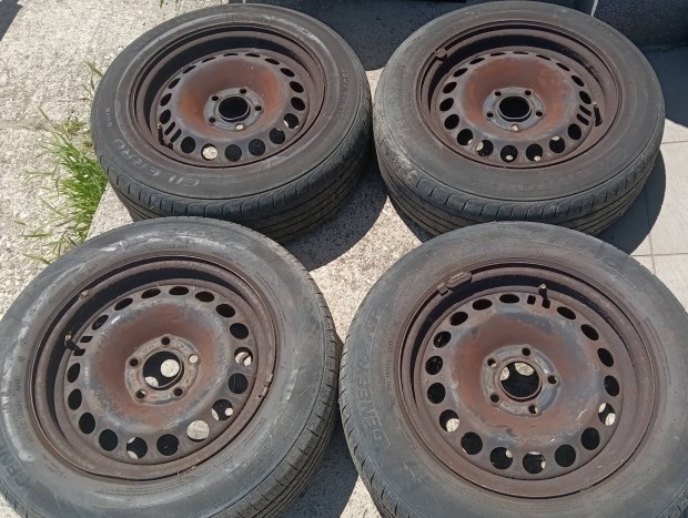 Opel Meriva B, Astra H 15" (5x110)  lemezfelni garnitra