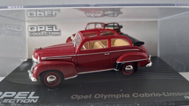 Opel Olympia Cabrio Limousine 1:43 1/43 modell Collection kisaut