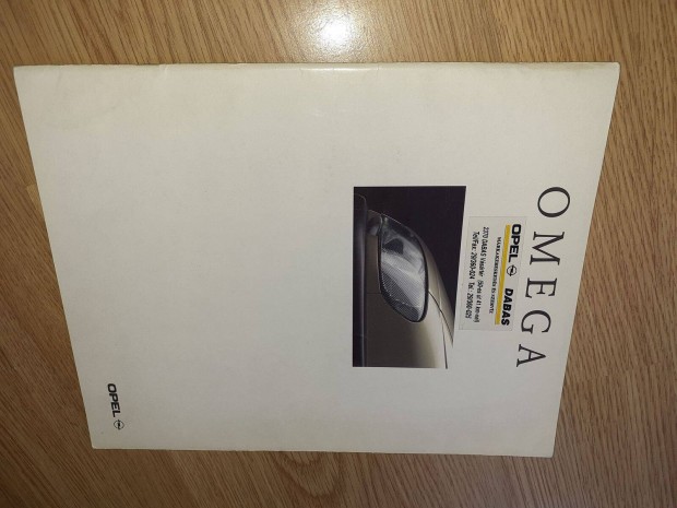 Opel Omega B prospektus - magyar nyelv