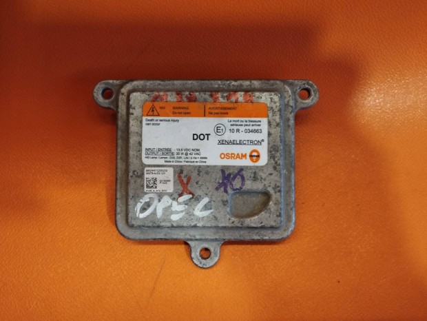 Opel Osram Xenon trafó A62941C00DG (M.20.814)