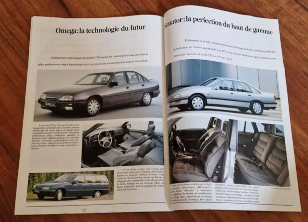 Opel Program Prospektus 1989 Vectra A Corsa A Kadett E Omega A Senator