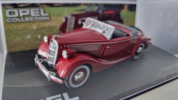 Opel Super 6 1:43 1/43 modell Collection kisaut oldtimer cabrio