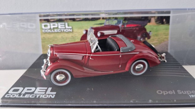 Opel Super 6 1:43 1/43 modell Collection kisaut oldtimer cabrio