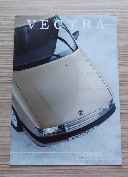 Opel Vectra A (1988) prospektus, katalgus.