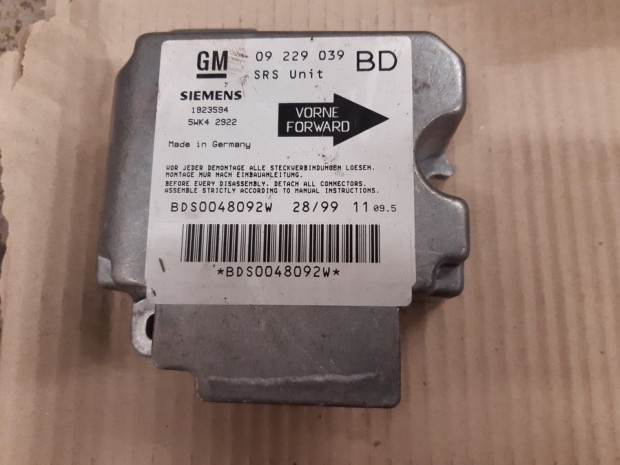 Opel Vectra B (1997-2002) L�gzs�k Vez�rl� Elektronika