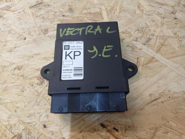 Opel Vectra C (2002-2009) Jobb Els Ajt Elektronika