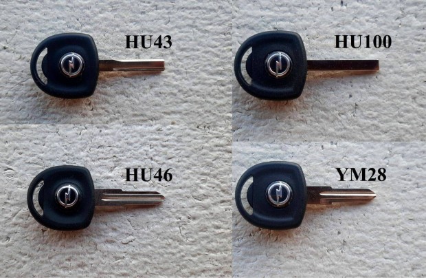 Opel Vectra Omega Zafira Calibra, Daewoo, Chevrolet kulcs nyerskulcs