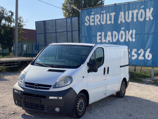 Opel Vivaro 1.9 DI L1H1 Motorhibs!