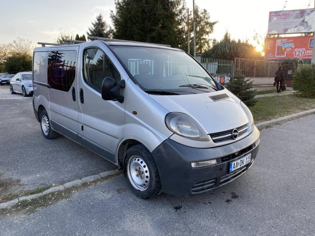 Opel Vivaro 1.9 DTI Tour L1H1 6 SZEM+Teher+Fris...