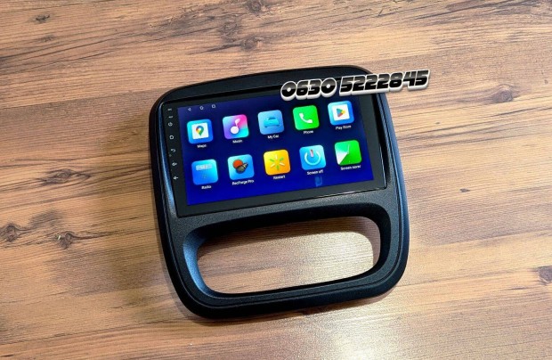 Opel Vivaro Android Kijelző Rádió Multimédia 2Din Navigáció Carplay