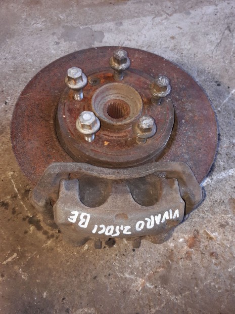 Opel Vivaro Bal Első Csonkállvány Kerékaggyal + Féknyereg