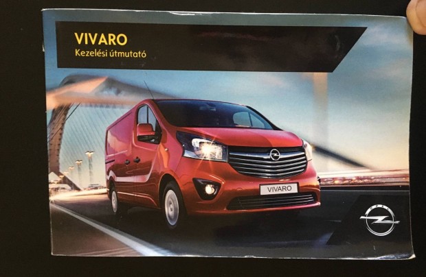 Opel Vivaro gyári eredeti új kezelési útmutató kézikönyv eladó
