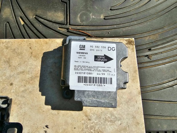 Opel Zafira A légzsák indító vezérlő elektronika 6000