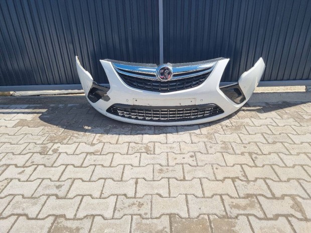 Opel Zafira C Első Lökhárító 4 Radaros Fehér 7157
