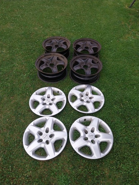Opel Zafira Meriva stb 5x110 16 lemezfelni 16" felni + dsztrcsa 