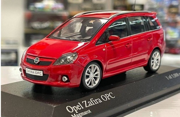 Opel Zafira OPC 2006 1:43 1/43 Minichamps Limited Ed. 1008!