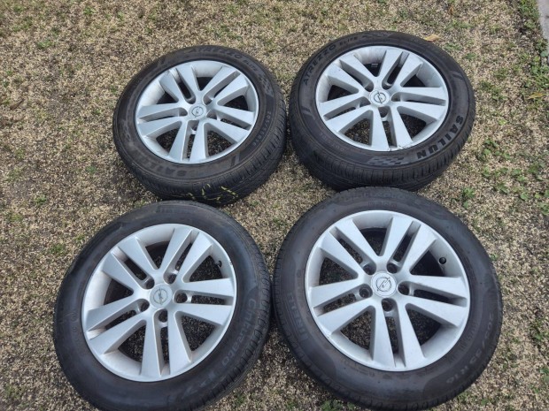 Opel alufelni, nyri gumival, 16"