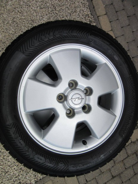 Opel alukerék 5x110 Nokian téli gumival eladó