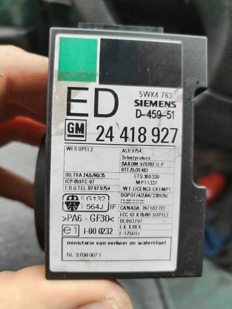 Opel astra g x14xe motorvez�rl�+kulcskarika+immo box+immo