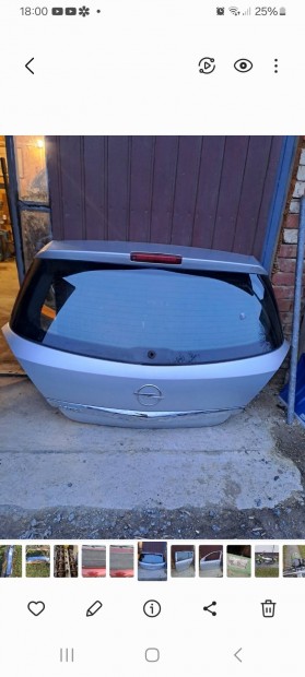 Opel astra h motorháztető