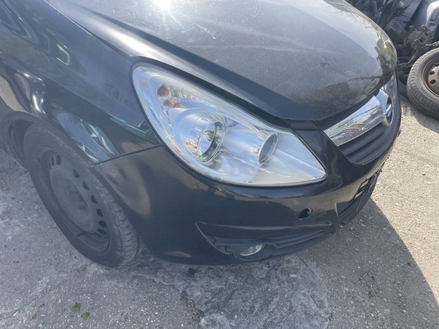 Opel corsa d első lökhárító eladó Z20r fekete