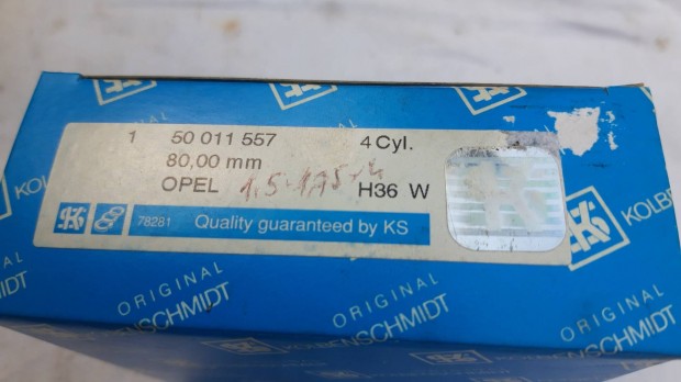 Opel dugattygyr garn 80mm es origin dobozban