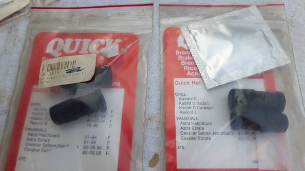 Opel első fékjavitó gumi Ascona, Kadett, Rekord hoz dobozában