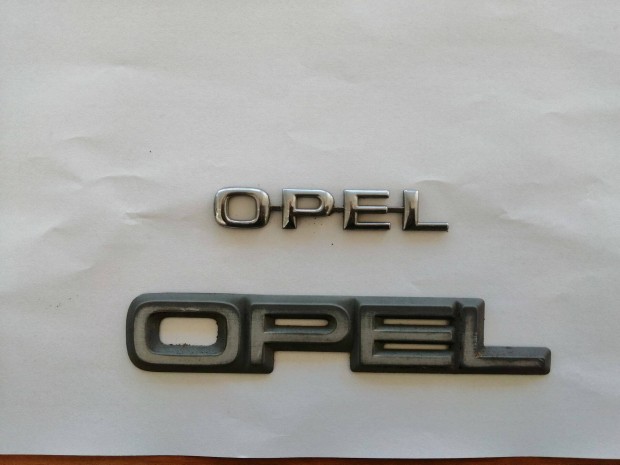 Opel felirat, opel modellnevek