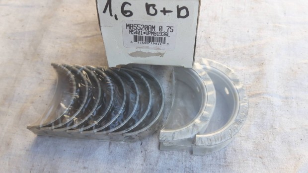 Opel főtengely fekvőcsapágy 0,75 mm es új Astra,Kadett,Vectra