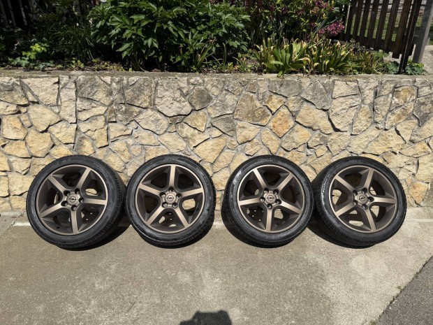 Opel gyári alufelni nyári gumikkal 5x110