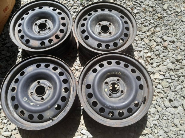 Opel gyári lemezfelni 4 db 15 col 4x100 6J ET43